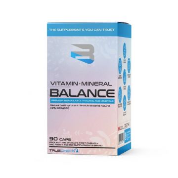 Believe Supplements Vitamin + Mineral Balance 90 Capsules