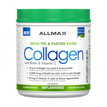Allmax Naturals Collagen with Biotin & Vitamin C 44 Servings Unflavoured