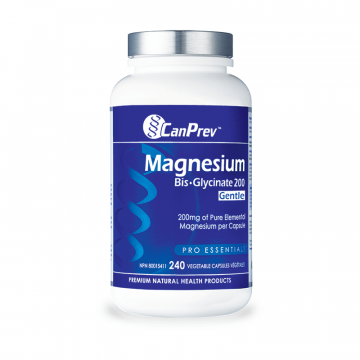 CanPrev Magnesium Bis-Glycinate 200 Gentle 240 V-Caps