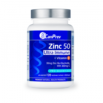 CanPrev Zinc 50 Ultra Immune + Vitamin C 120 VCap