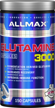Allmax Nutrition Glutamine 3000 150 Capsules