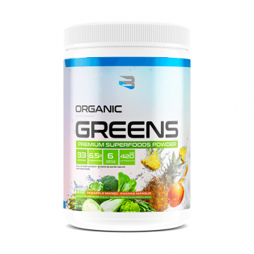 Believe Supplements Organic Greens 33 Servings