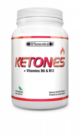 SD Pharmaceuticals Ketones + B6 & B12 120 Capsules