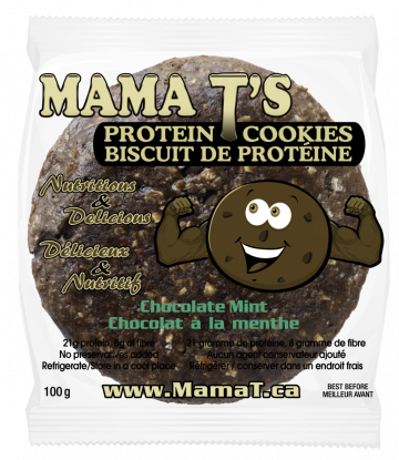 Mama T Protein Cookies 12 Per Box