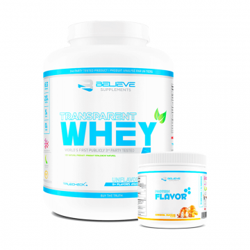 Believe Supplements Transparent Whey 4lbs Unflavoured