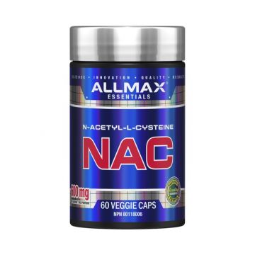 Allmax Nutrition NAC 600mg 60 Veggie Capsules