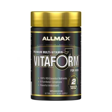Allmax Nutrition Premium VitaForm 60 Tablets