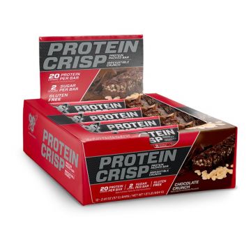 BSN Protein Crisp Bar 12 Bars Per Box