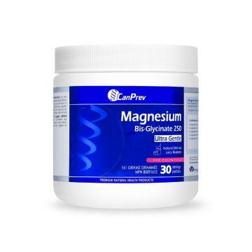 CanPrev Magnesium Bis-Glycinate 250 Ultra Gentle 30 Servings