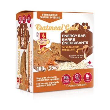 Avoine Doree Oatmeal Energy Bar 6 Bars/Box