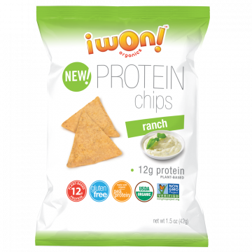 IWon Organics Protein Chips 1.5Oz