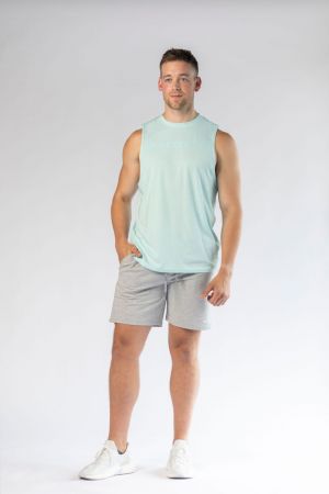 King Lifestyle Men's Luxx Grey Sweatshort