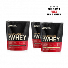 Optimum Nutrition Gold Standard 100% Whey 1.5lbs Buy Two Get One Free