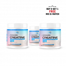 Believe Supplements Creatine Monohydrate 300g Buy Two Get One Free