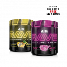 ANS Performance Rave 60 Servings Buy One Get One Free
