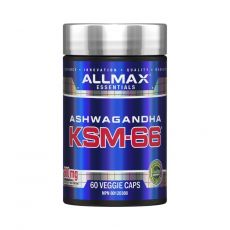 Allmax Nutrition KSM-66 Ashwagandha 60 Capsules