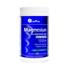 CanPrev Magnesium Bis-Glycinate 400 Ultra Gentle 240g