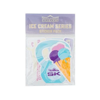 Supplement King Ice Cream Series Sticker Pack