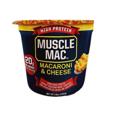Muscle Mac Macaroni & Cheese 3.6oz Microwavable Cup