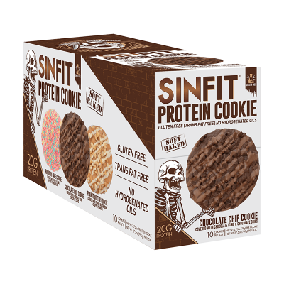 Sinister Labs Sinfit Protein Cookies 10/Box