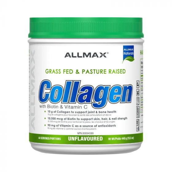 Allmax Naturals Collagen with Biotin & Vitamin C 44 Servings Unflavoured