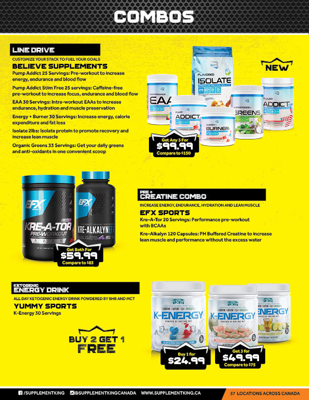 Supplement King Flyers Supplement King