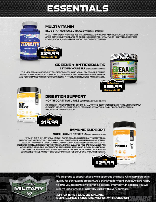 Supplement King Flyers Supplement King