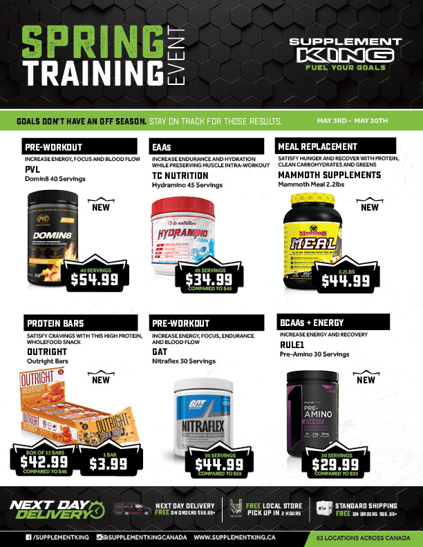 Supplement King Flyers Supplement King