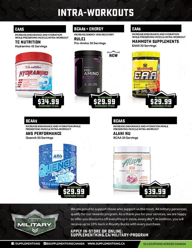 Supplement King Flyers Supplement King