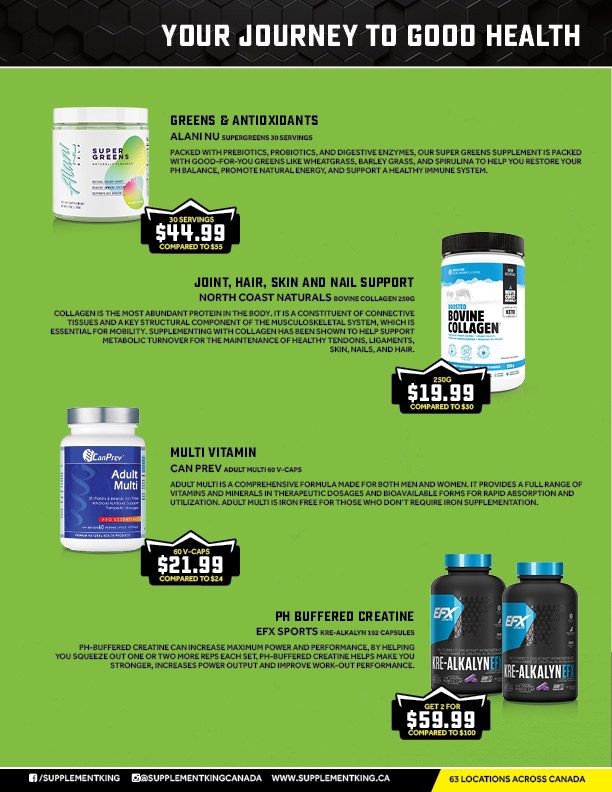Supplement King Flyers Supplement King