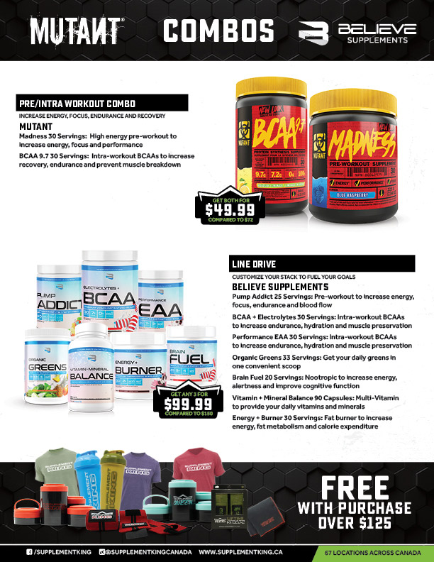 Supplement King Flyers Supplement King