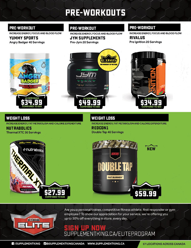Supplement King Flyers Supplement King