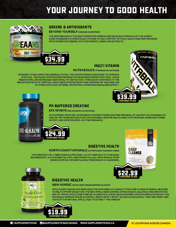 Supplement King Flyers Supplement King
