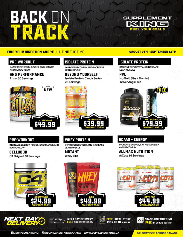 Supplement King Flyers Supplement King