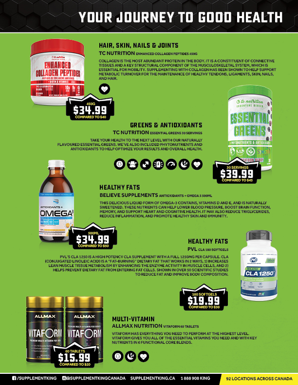 Supplement King Flyers Supplement King