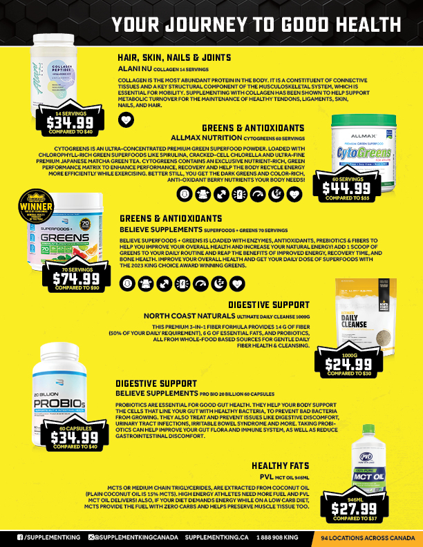 Supplement King Flyers Supplement King
