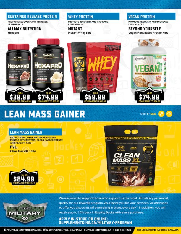 Supplement King Flyers Supplement King