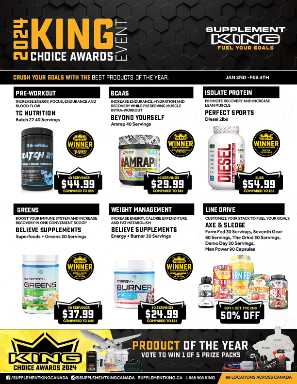 Supplement King Flyers Supplement King